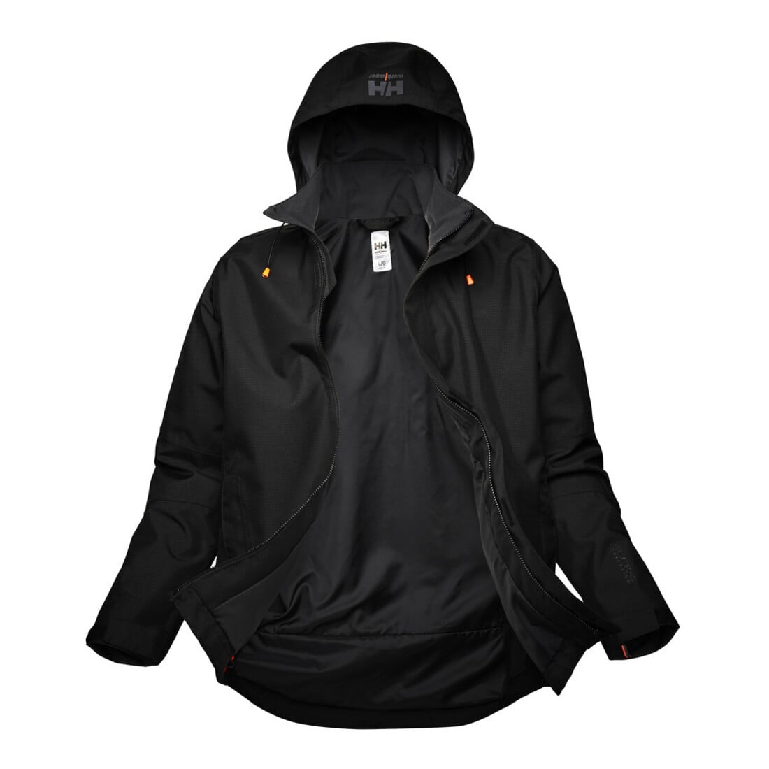 Helly Hansen Veste Shell Oxford, T. M, noire