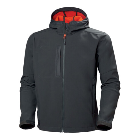 Helly Hansen Veste Softshell Kensington, T2XL, gris
