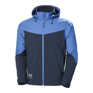 Helly Hansen Veste Softshell Oxford, marine/pierre, T. L