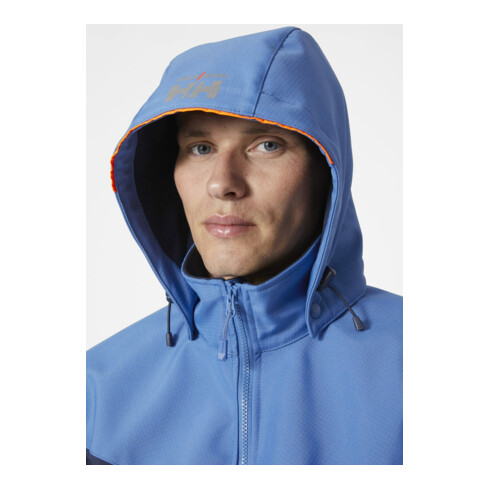 Helly Hansen Veste Softshell Oxford, marine/pierre, T. L