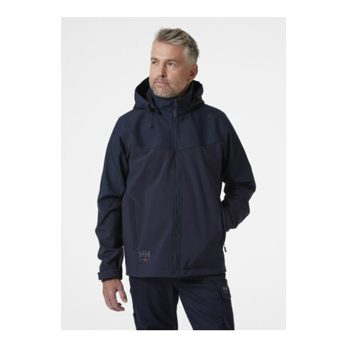 Helly Hansen Veste Softshell Oxford, marine, T. XL