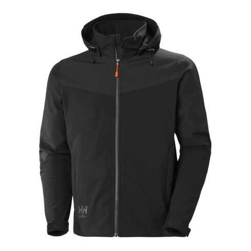 Helly Hansen Veste Softshell Oxford, noir, T. L