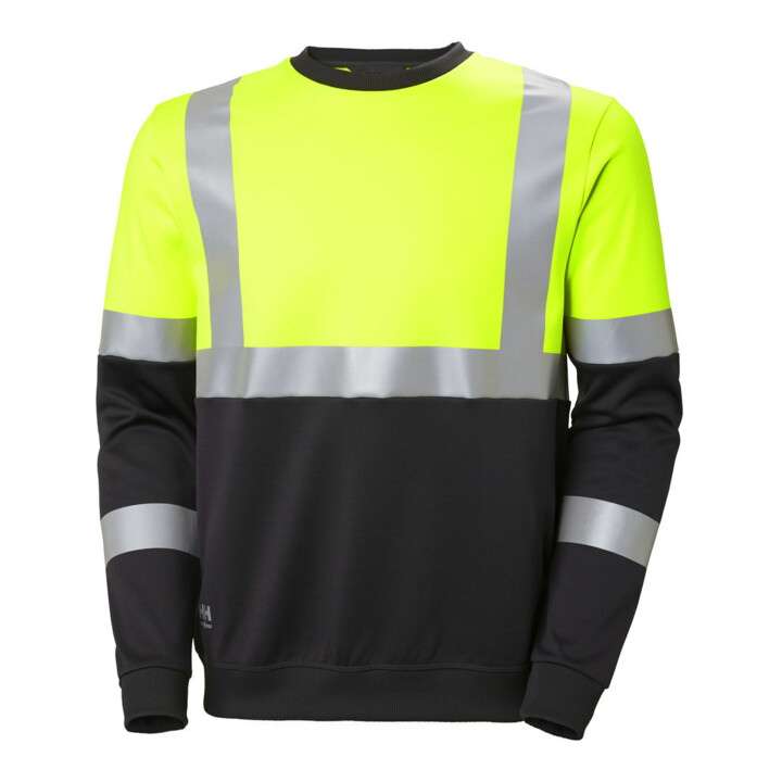 Helly Hansen Warn-Sweatshirt, gelb, Gr. M