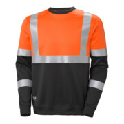 Helly Hansen Warn-Sweatshirt, orange, Gr. M-4