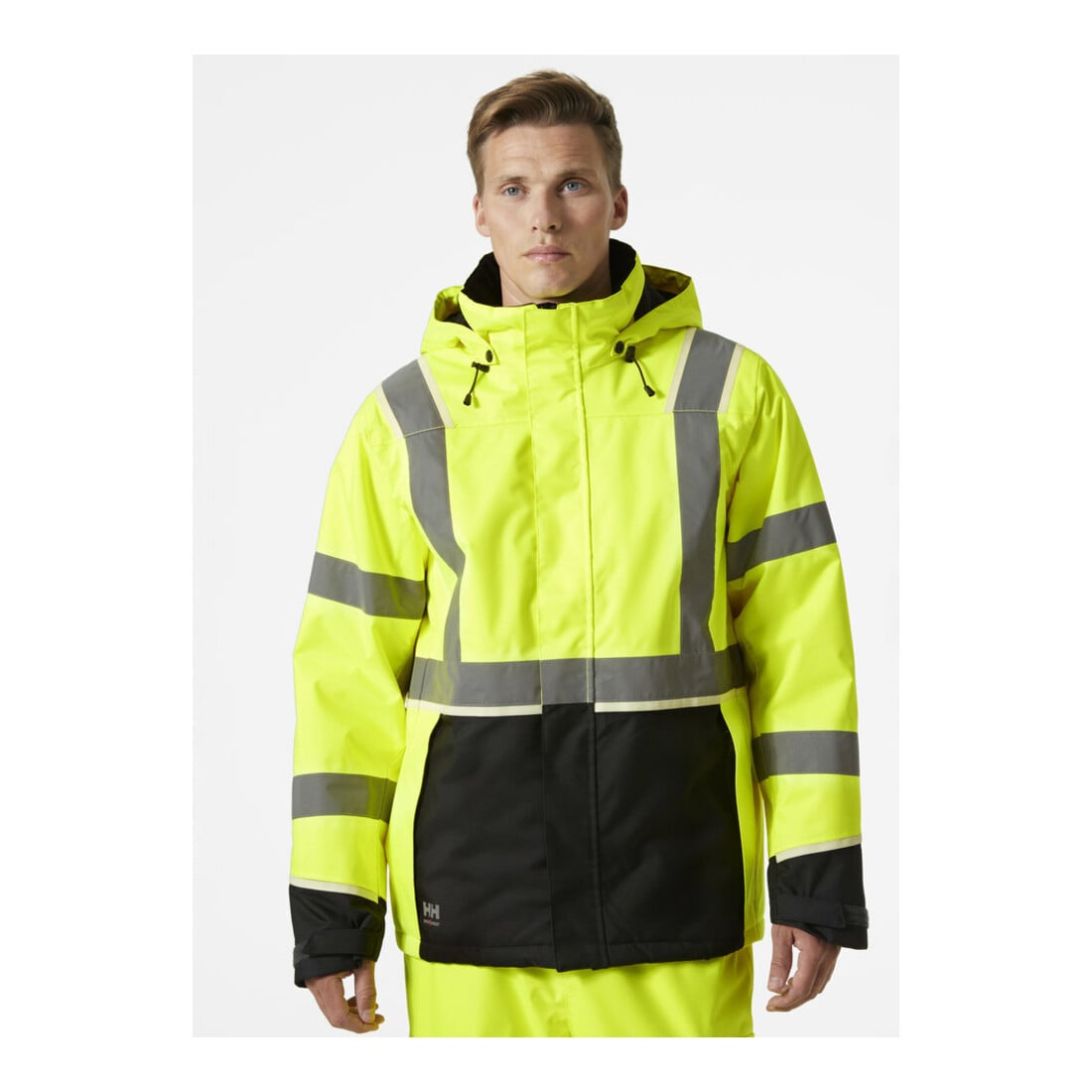 Helly Hansen Warn-Winterjacke, gelb, Gr. L