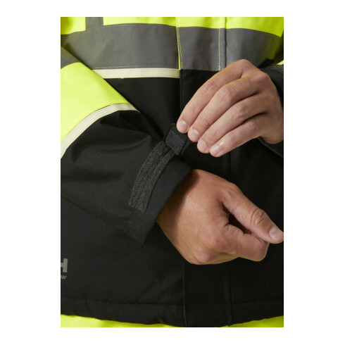 Helly Hansen Warn-Winterjacke, gelb, Gr. M