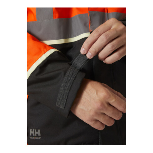 Helly Hansen Warn-Winterjacke, orange, Gr. L