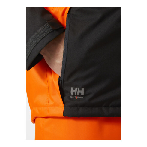Helly Hansen Warn-Winterjacke, orange, Gr. M