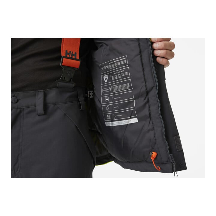 Helly Hansen Winterjacke ALNA, warngelb/ebony, Gr. M