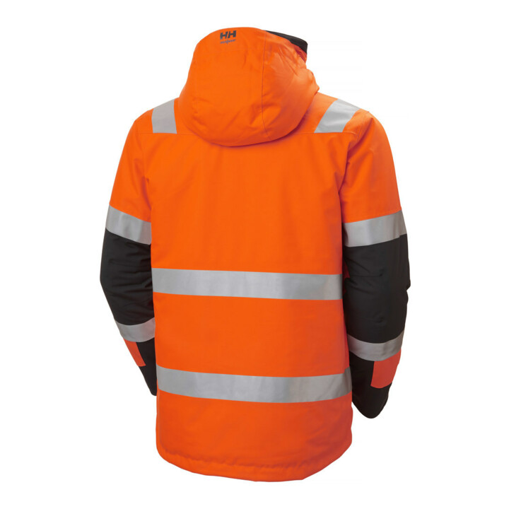 Helly Hansen Winterjacke ALNA, warnorange/ebony, Gr. M