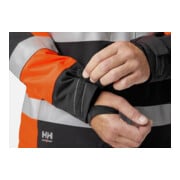 Helly Hansen Winterjacke ALNA, warnorange/ebony, Gr. M-5