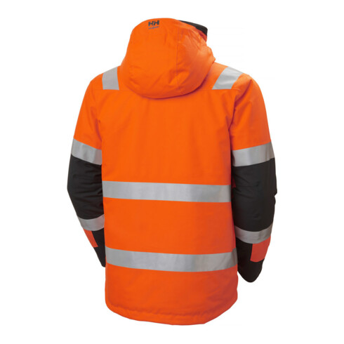 Helly Hansen Winterjacke ALNA, warnorange/ebony, Gr. M