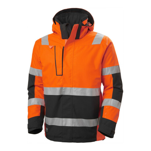 Helly Hansen Winterjacke ALNA, warnorange/ebony, Gr. S