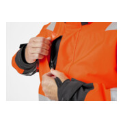 Helly Hansen Winterjacke ALNA, warnorange/ebony, Gr. XL-2