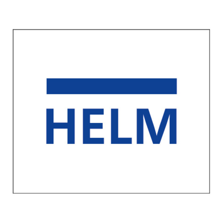 HELM Cache-clip 2500 mm couleur argentée