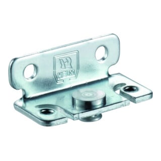 HELM Garniture d'angle murale 61/01 pour fixation rail de guidage, acier galvanisé