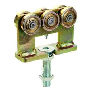 HELM Rollapparat 492,doppelpaarig z.einhängen,Prof.-Nr.400, Durchmesser 34, 200kg,L 120