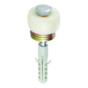 HELM Rouleau de pression coulissant 559, diamètre 73,5 mm D, plastique