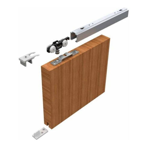 HELM Schiebetürbeschlag 53 Materialkombination