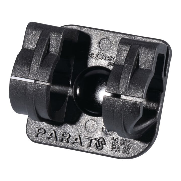 Helmhalter PARASNAP Light holder SNAP-IN B35xT30xH18mm links- u.rechtsseitig