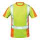 Helmut Feldtmann Warnschutz T-Shirt Utrecht Gr.XXL gelb/orange 75% PES/25% CO FELDTMANN-1