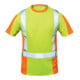Helmut Feldtmann Warnschutz T-Shirt Utrecht gelb/orange 75% PES/25% CO FELDTMANN