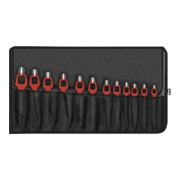 Henkellocheisensatz DIN 7200-A 12-tlg.Rolltasche