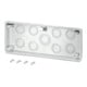 Hensel Anbauflansch 8xM25/32,1xM25/32/40 Mi FM 32