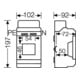 Hensel Automatengehäuse 3TE 3x18mm IP65 KV 9103