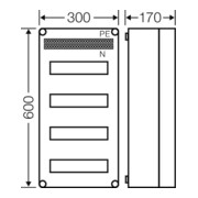 Hensel Automatengehäuse 600 x 300 170 Mi 1448-5