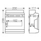 HENSEL Automatengehäuse KV PC 9109 9TE IP65