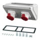 Hensel Boîte de connexion Mi 32A, 5p, 400V, 6h CB 12