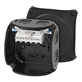 Hensel Boîte de dérivation câble 1,5-2,5 5 pôles KF 0402 B