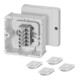 Hensel Boîte de dérivation câble 1,5-2,5 mm² 3p. 4 mm² DP 9025