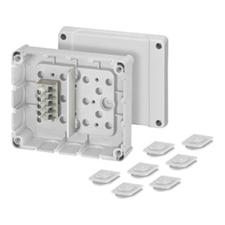 Hensel Boîte de dérivation câble 1, 5-2, 5 mm² 3ph. 4 mm² DP 9221