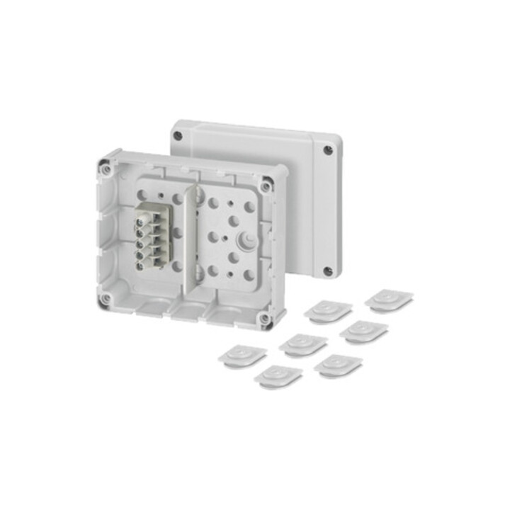 Hensel Boîte de dérivation câble 1, 5-2, 5 mm² 3ph. 4 mm² DP 9221