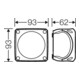 Hensel Boîte de dérivation câble 1,5-2,5 mm² triphasée WP 0202 B