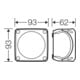 Hensel Boîte de dérivation câble 1,5-2,5 mm² triphasée WP 0202 B