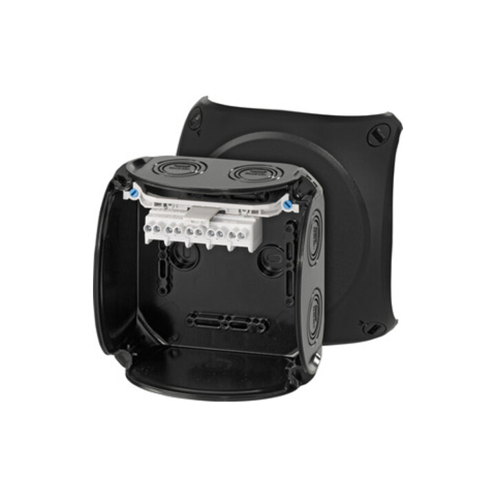 Hensel Boîte de dérivation câble 1,5-4 5 pôles noir KF 0604 B