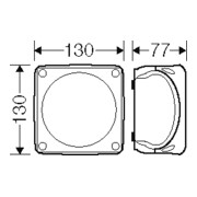 Hensel Boîte de dérivation câble 1,5-4 mm² DK 0604 G-4
