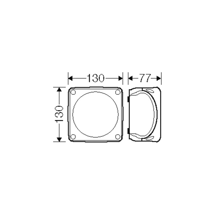 Hensel Boîte de dérivation câble 1,5-4 mm² DK 0604 G