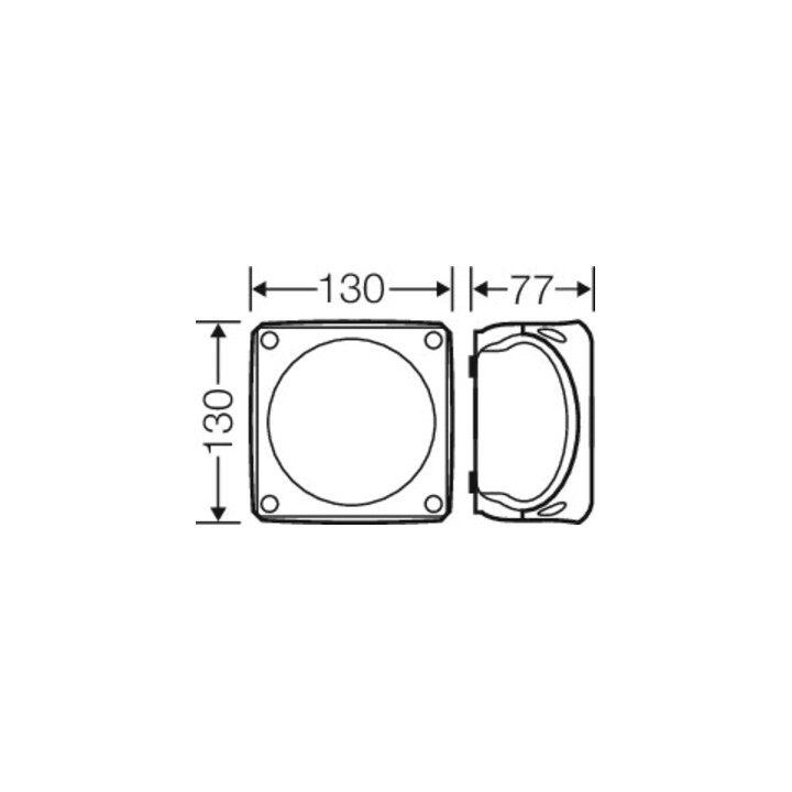 Hensel Boîte de dérivation câble 1,5-4 mm² DK 0604 G
