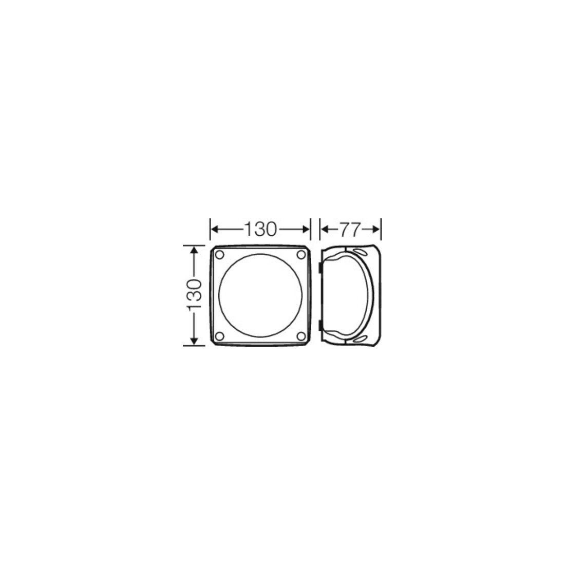 Hensel Boîte de dérivation câble 1,5-6 mm² DK 0606 G