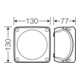 Hensel Boîte de dérivation câble 1,5-6 mm² DK 0606 G