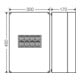 HENSEL Boîte de dérivation câble 16-70qmm 3ph. 4p K 7042