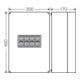 HENSEL Boîte de dérivation câble 16-70qmm 3ph. 4p K 7042