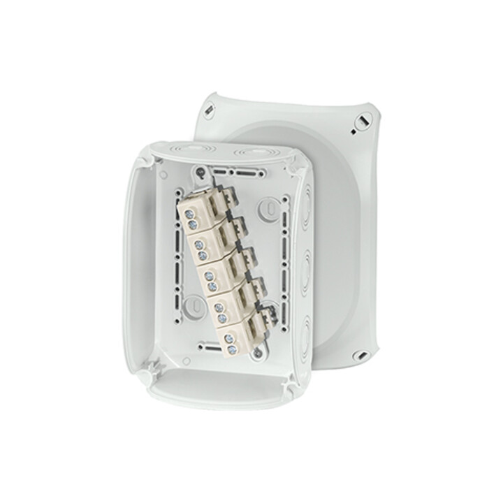 Hensel Boîte de dérivation câble 2,5-10 5 pôles KF 1010 G