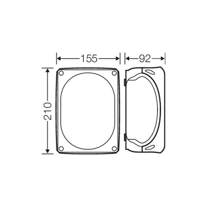 Hensel Boîte de dérivation câble 2,5-10 5 pôles KF 1610 B