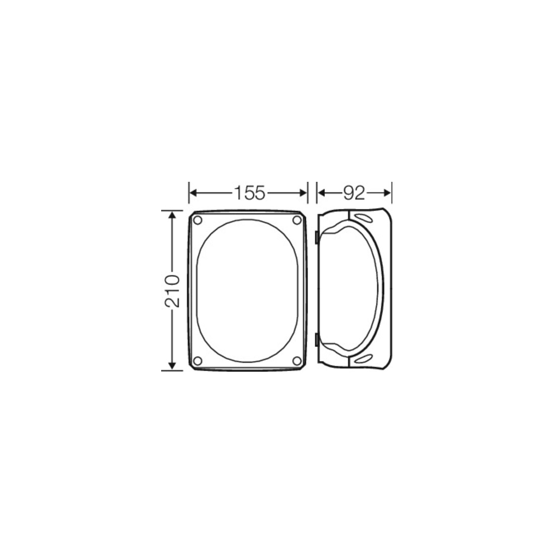 Hensel Boîte de dérivation câble 2,5-10 5 pôles KF 1610 B