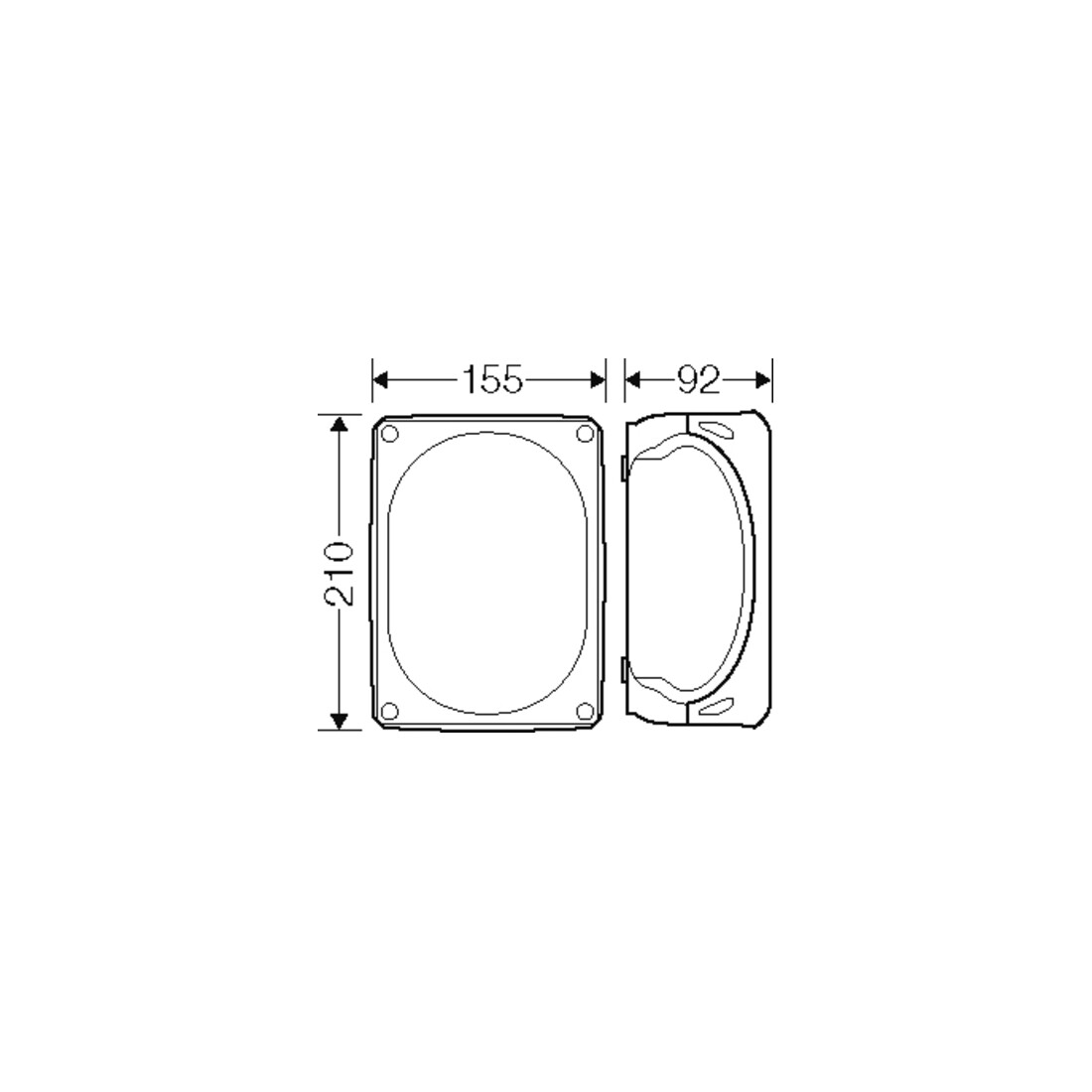 Hensel Boîte de dérivation câble 2,5-10 mm² DK 1610 G